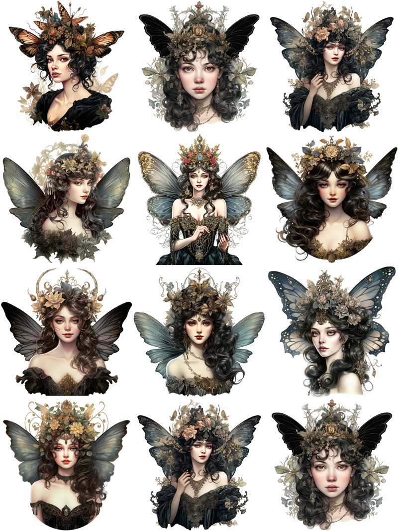 Victoria Elf Girl Stickers Cra - Kids Toys Victoria 评论和价格