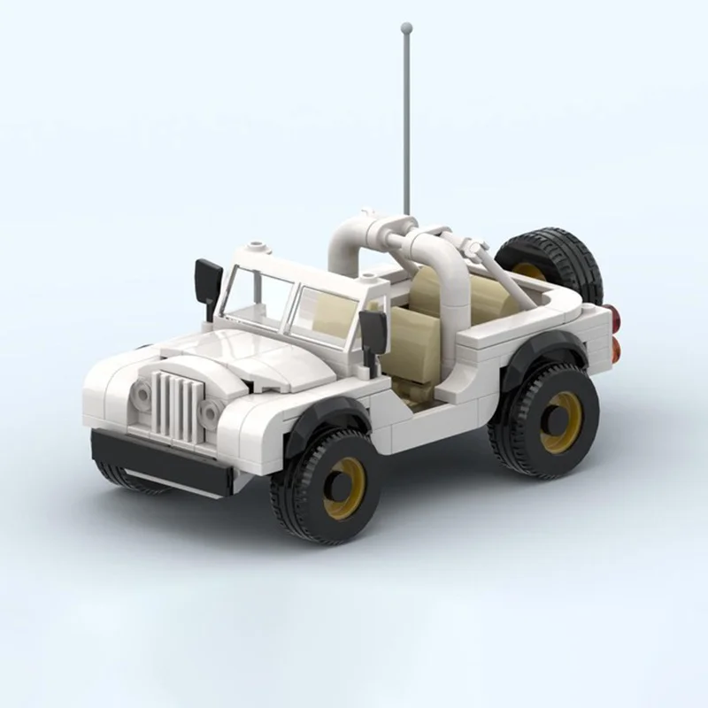 202pcs MOC Jeepped CJ 7 Daisy  - Kids Toys Jeep 评论和价格
