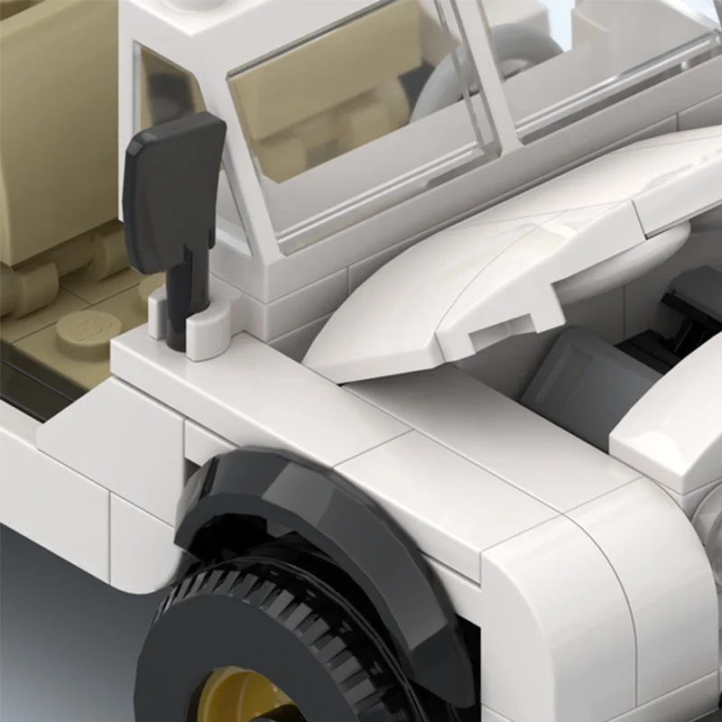 202pcs MOC Jeepped CJ 7 Daisy  - Kids Toys Jeep 评论和价格