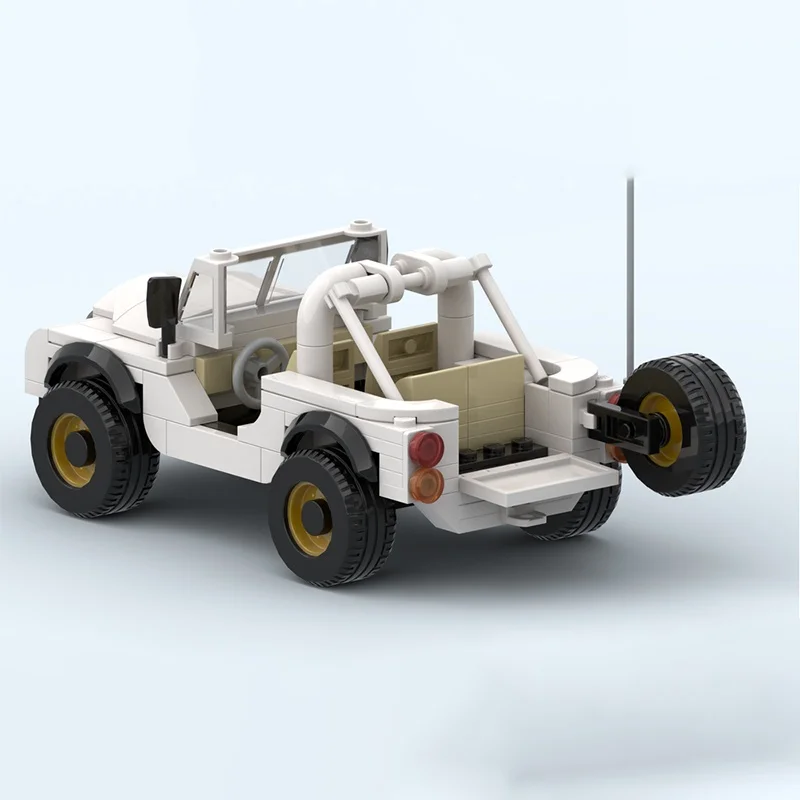 202pcs MOC Jeepped CJ 7 Daisy  - Kids Toys Jeep 评论和价格