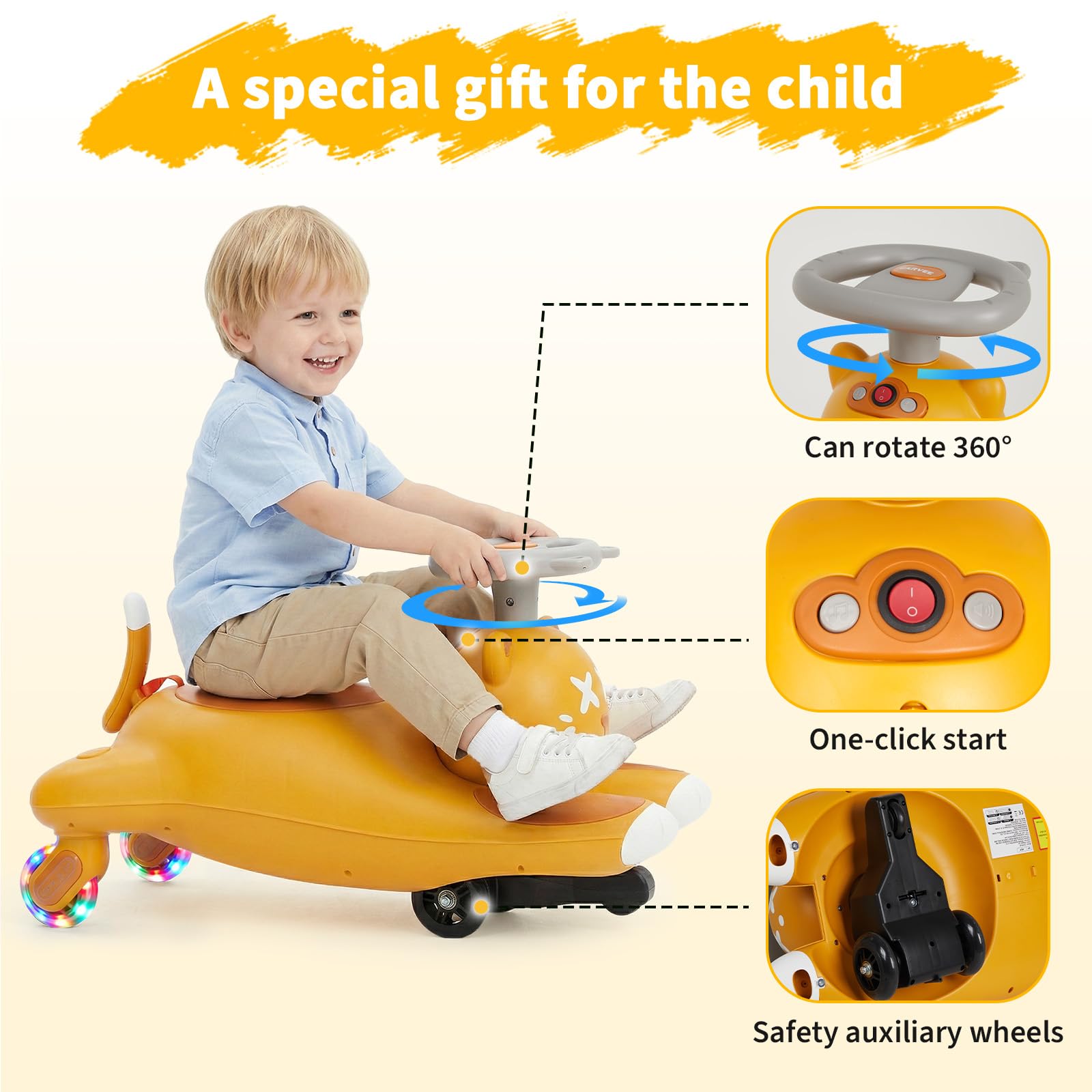 Kids Electric Wiggle Ride On C - Kids Toys Electric 评论和价格