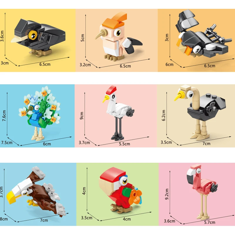 Bricks Animal Bird Paradise Cr - Kids Toys Kit 评论和价格