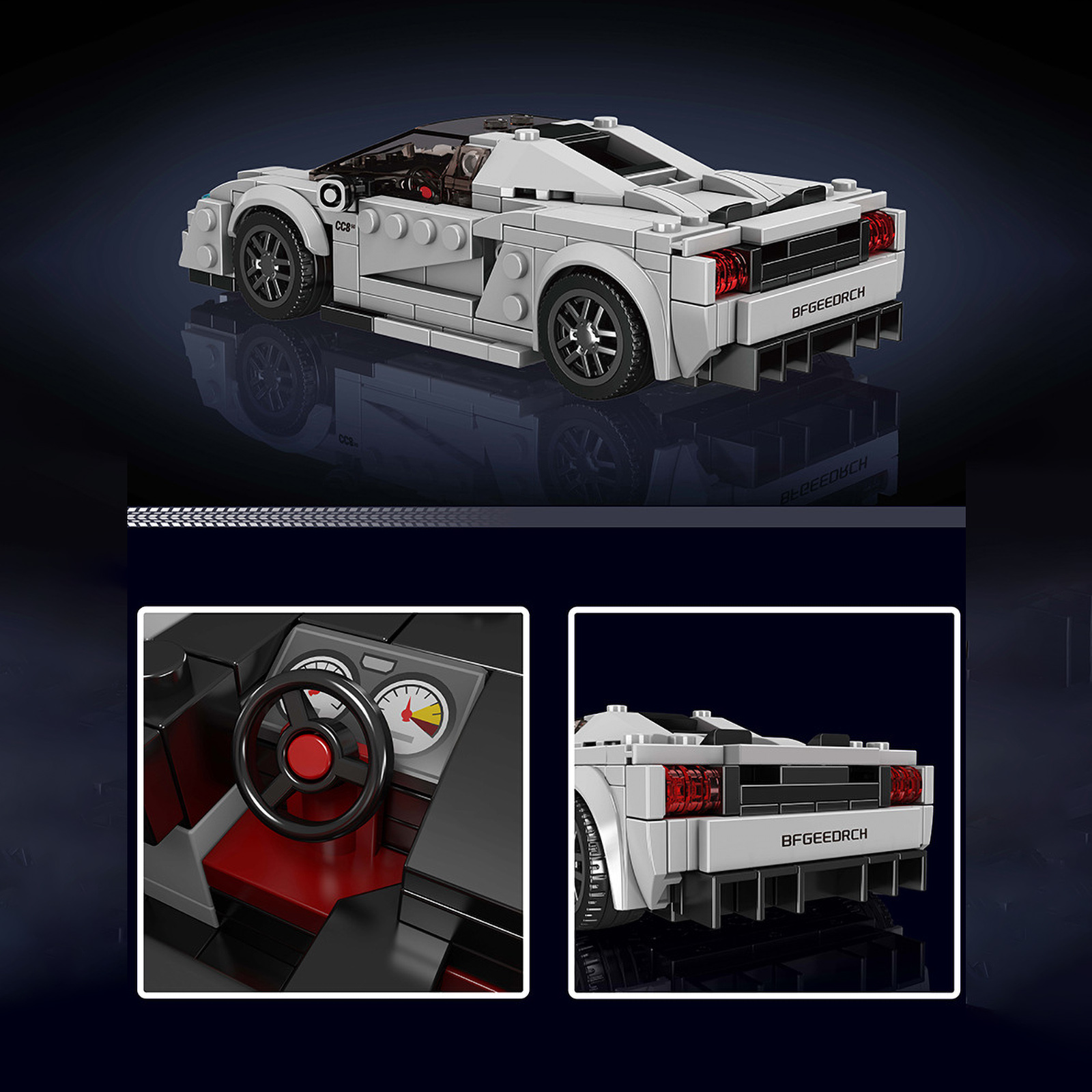 MOULDKING Luxury Cars Series B - Kids Toys Jeep 评论和价格