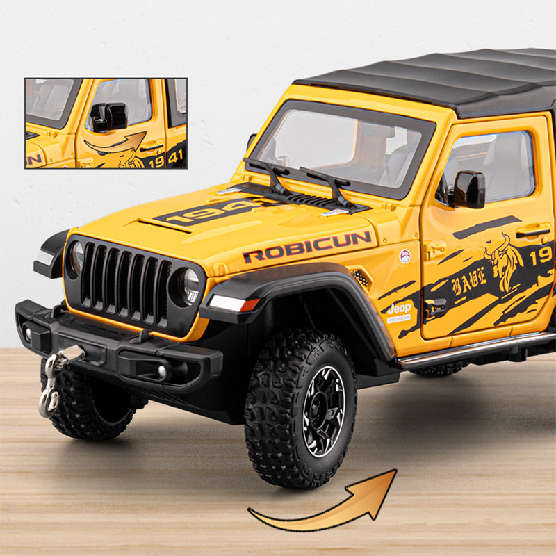 1:24 Jeeps Wrangler Rubicon Al - Kids Toys Jeep 评论和价格