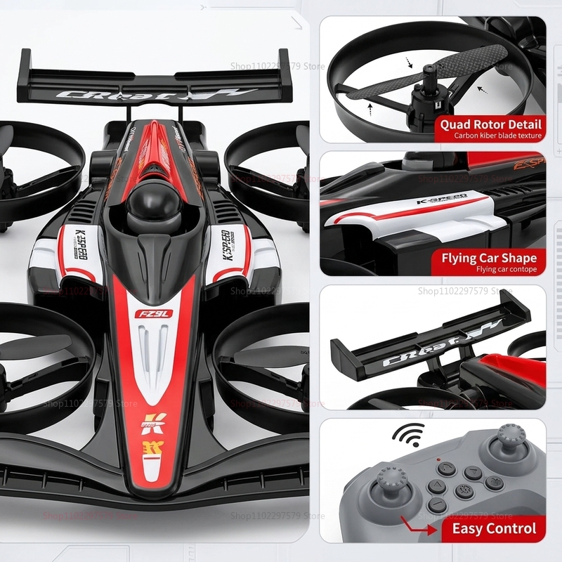 Mini RC Flying Car Transformab - Kid Toys And More 评论和价格