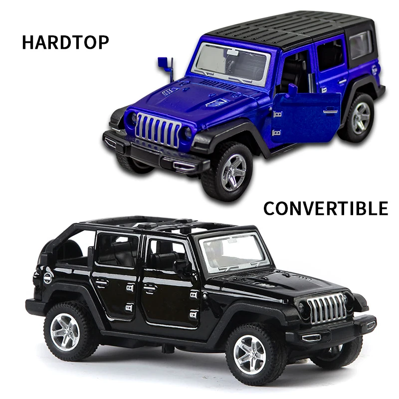 1:36 Alloy JEEPS Wrangler Car  - Kids Toys Jeep 评论和价格