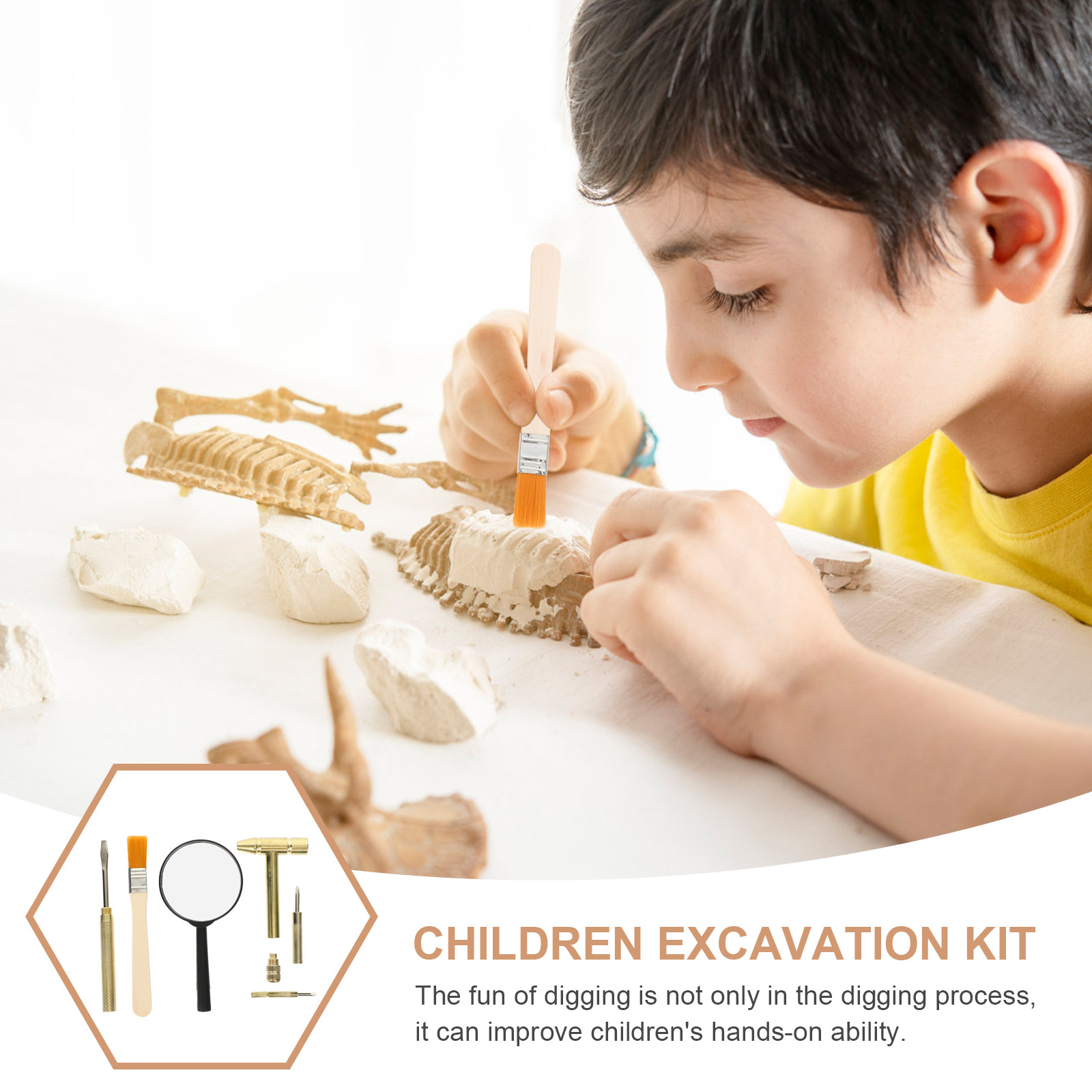 1Set Educational Digging Kit f - Kids Toys Kit 评论和价格