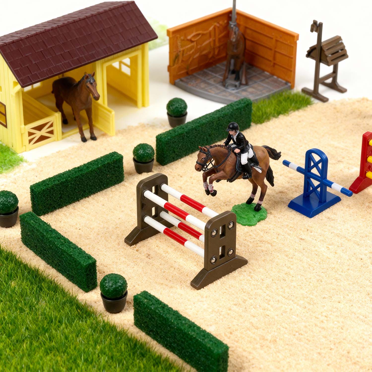 Simulation Horse Stable Playse - Kids Toys Horse 评论和价格